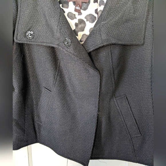 Dana Buchman Texture Classic Blazer Jacket - Picture 2 of 11